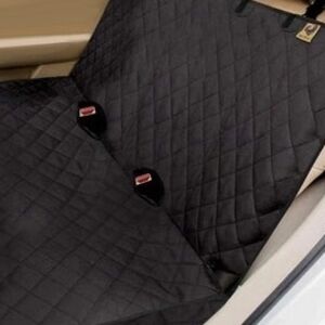 Black Pets Quilted Car Seat Cover